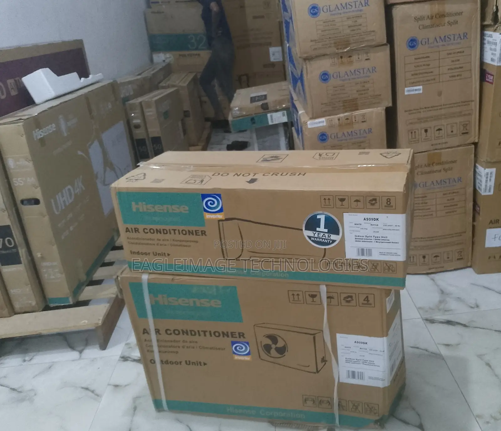 Hisense Cool Wave (As09dk) 1hp Split Air Conditioner.