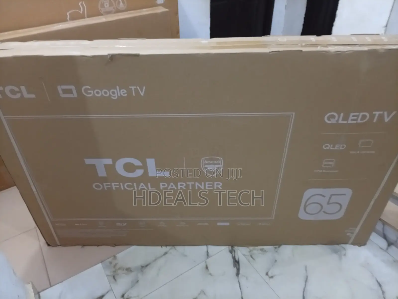 TCL 65” Smart Android Tv, Preinstalled Youtube, Preinstalled Amazon