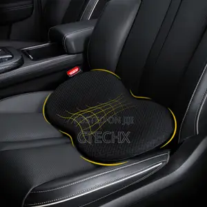 Kingphenix Wedge Car Seat Pillow: Memory Foam for Back Pain Relief