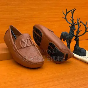 Original Louis Vuitton Loafers Shoes