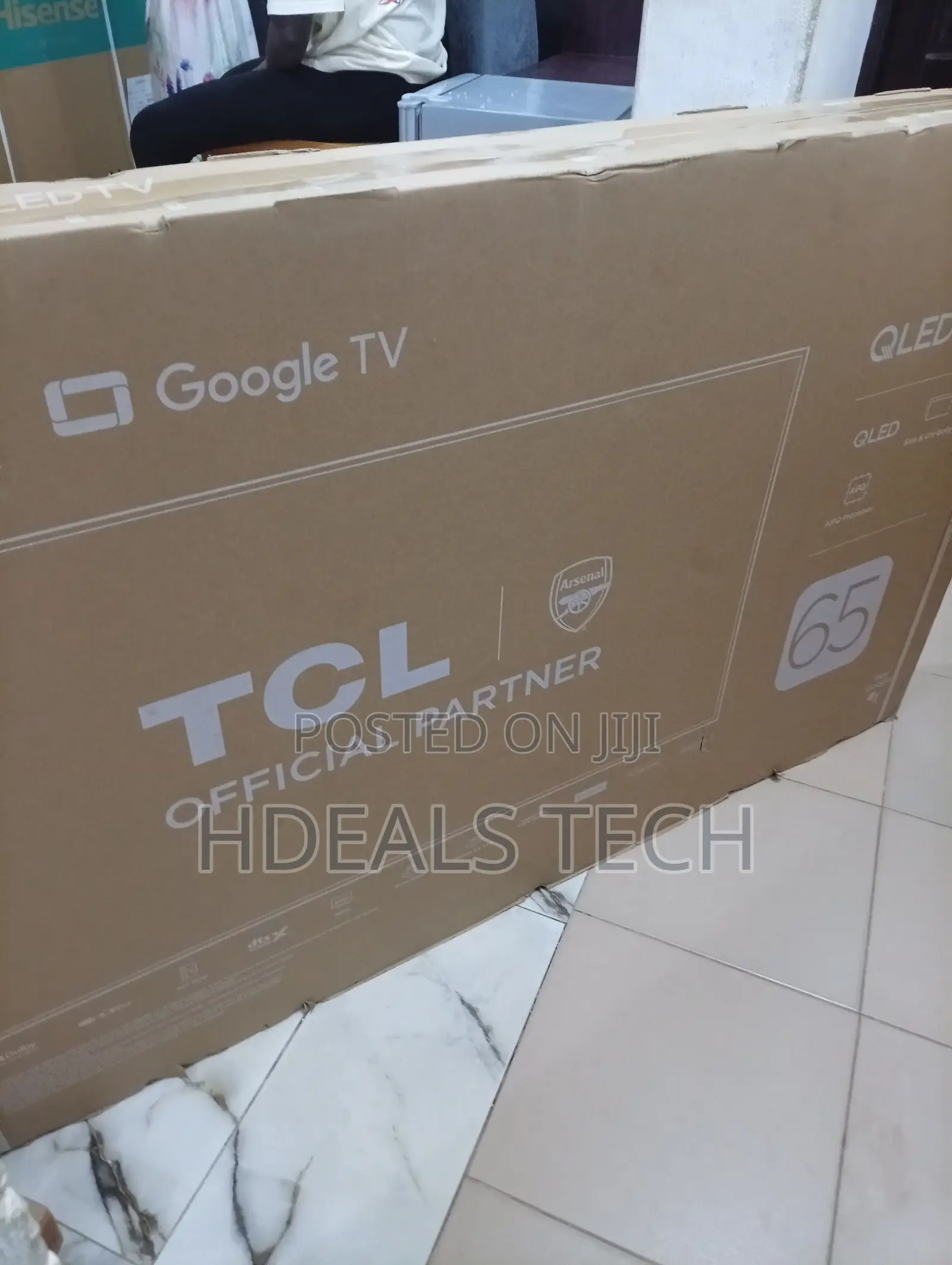 TCL Ultimate Gaming 65" Qled With Google Assistant