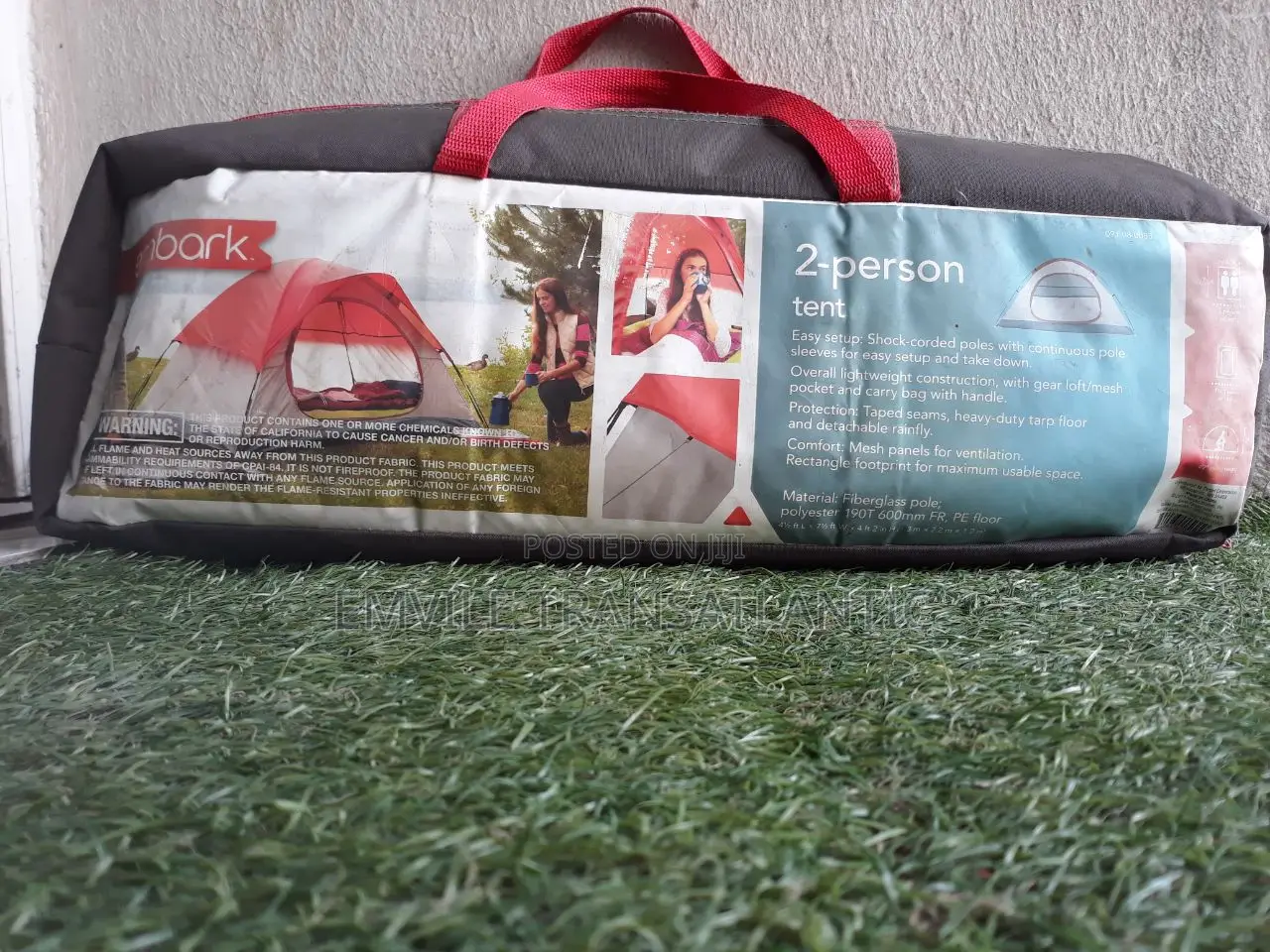 Embark 2-person Camping Tent – Original Usa Import