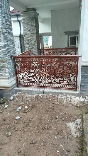 Wrought Iron Laser Cut Handrail