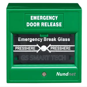 Green Break Glass for Access Control Resettable