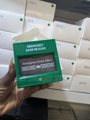 Emergency Break Glass For Access Control And Fire Alarm System