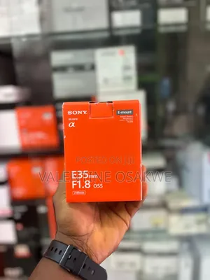 Sony Lens 35mm 1.8
