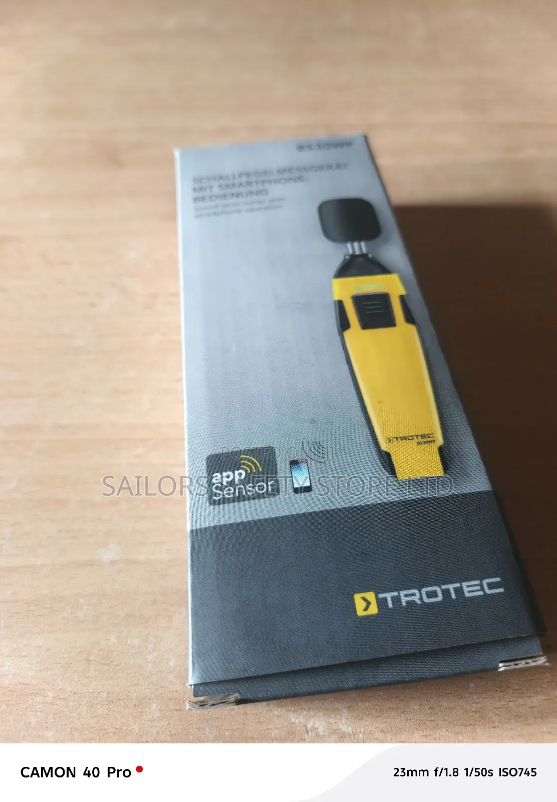 Sound Level Meter With Smartphone Operation