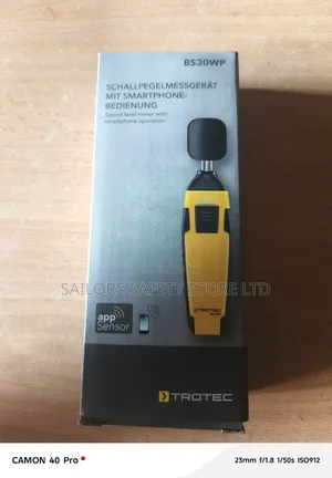 Sound Level Meter With Smartphone Operation