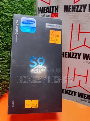 New Samsung Galaxy S9 128 GB Black