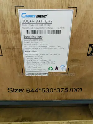 Cworth Energy Solar Lithium Ion Battery 5kwh 24v