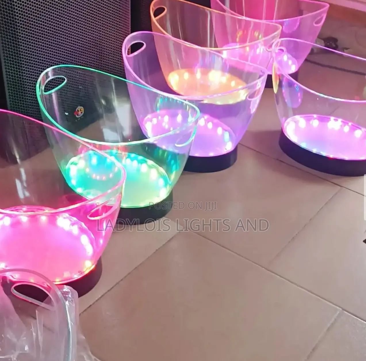 Led Light Ice Bucket