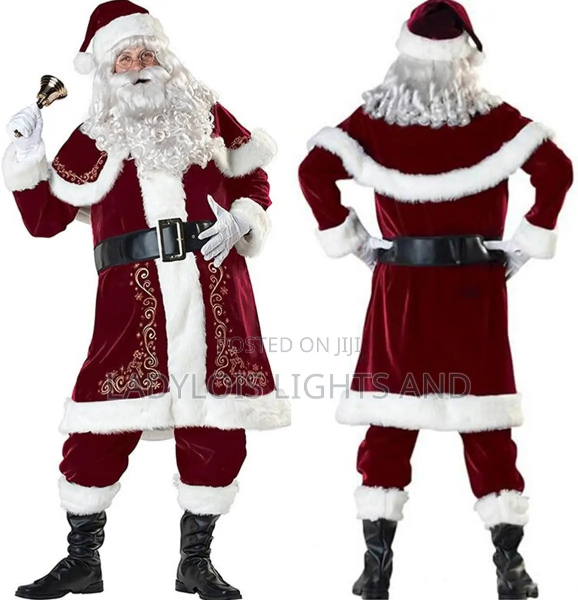 Non Inflatable Santa Claus Costume