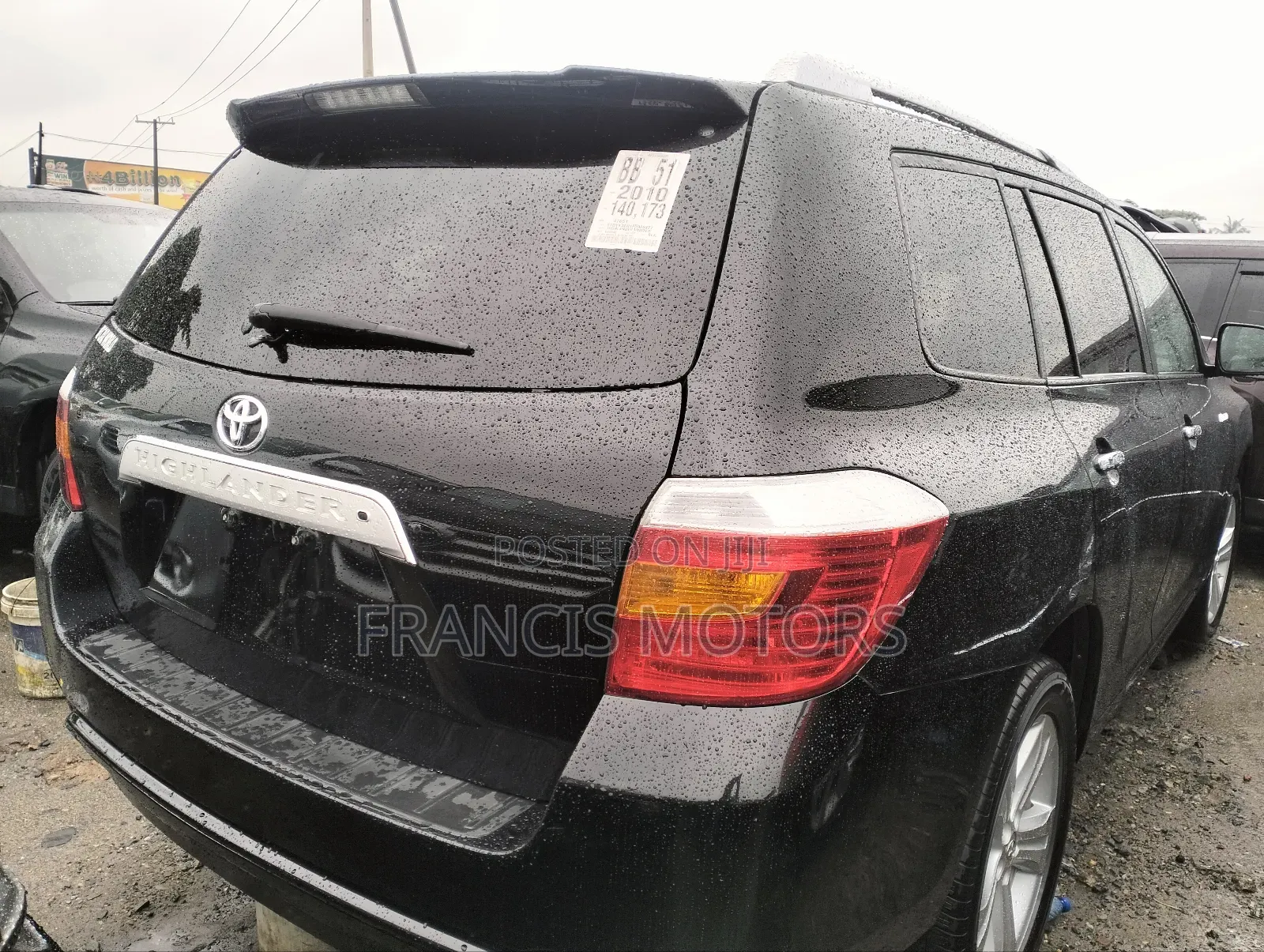 Toyota Highlander Limited 2010 Black
