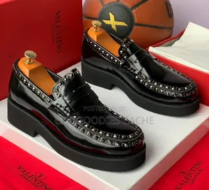 Studded Valentino Chunky Penny Loaf