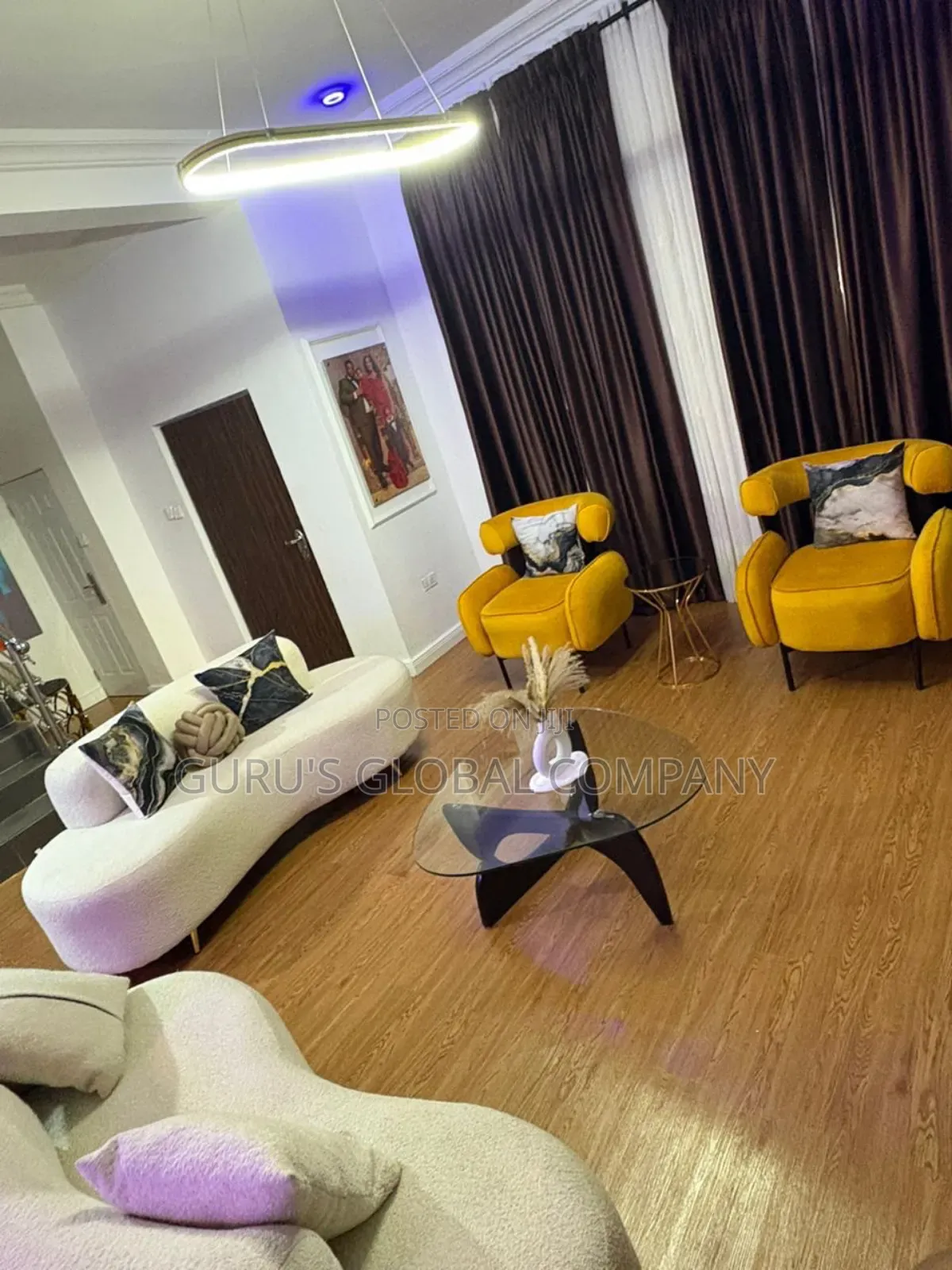 Luxury Upholstery Sofa Set