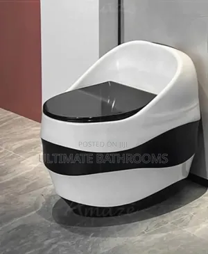 Unique Black and White Married Watercloset