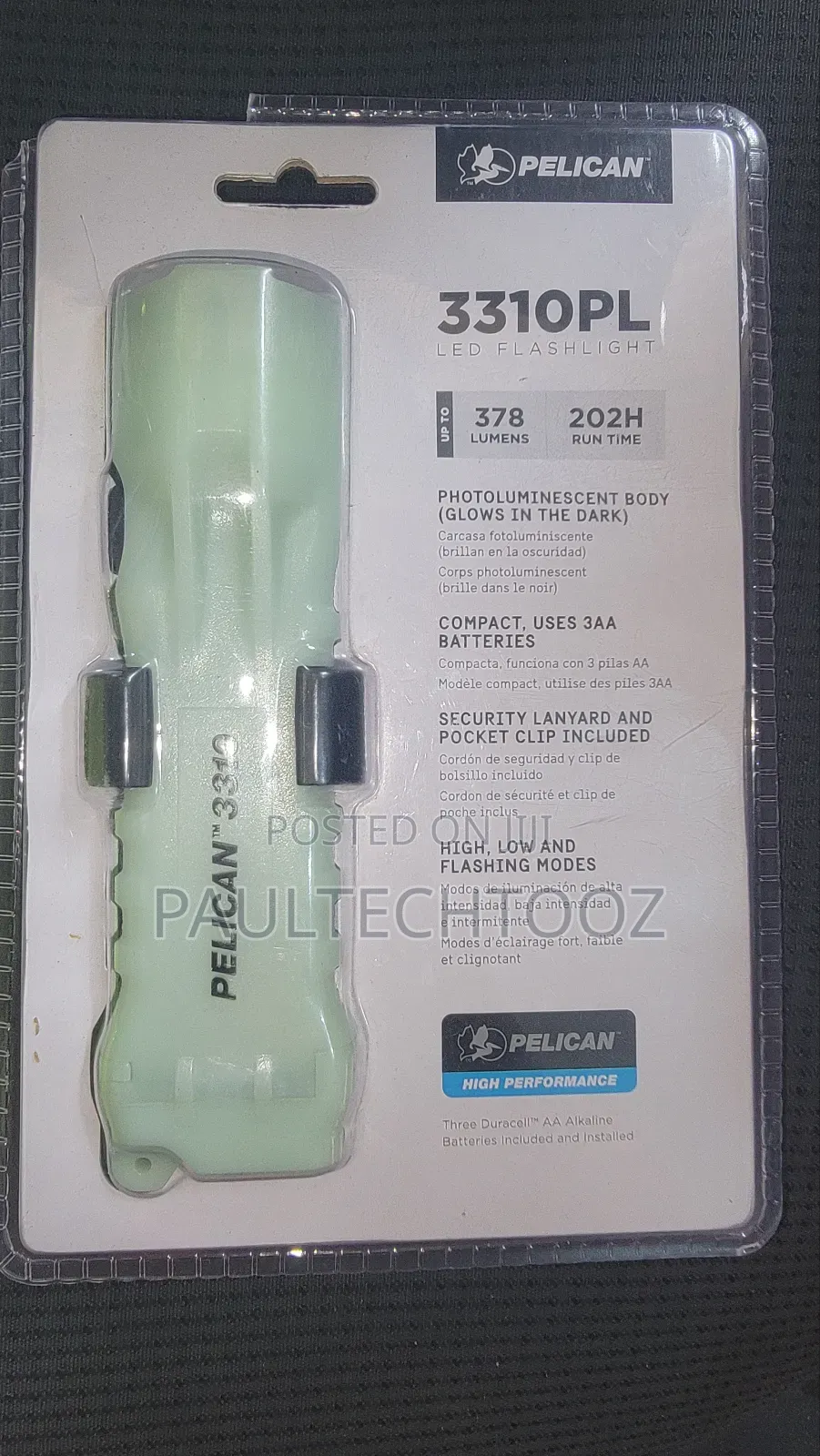 Pelican Touch Light