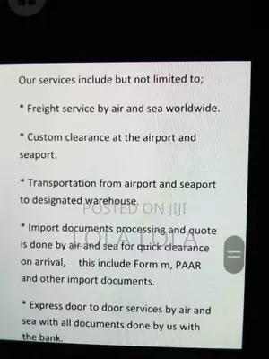 Shipping And Freight Services