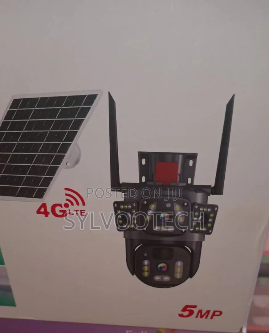 Premium Triple Lens Solar Camera