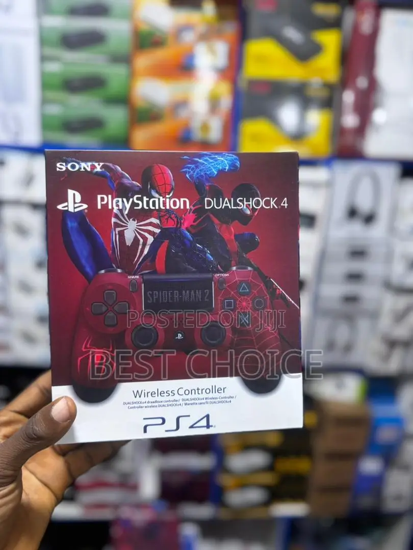 Ps4 Wireless Controller-: Spiderman 2 Premium Design