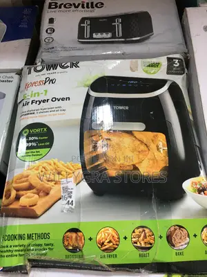 Tower Xpress Pro 5 - In - 1 Digital Air Fryer Oven With Rotisserie