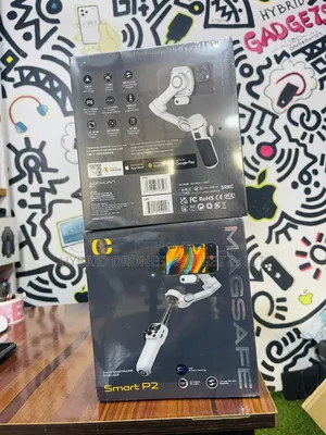 Smart P2 Pro 3axis Mobile Phone Gimbal With Ai Tracking + Light
