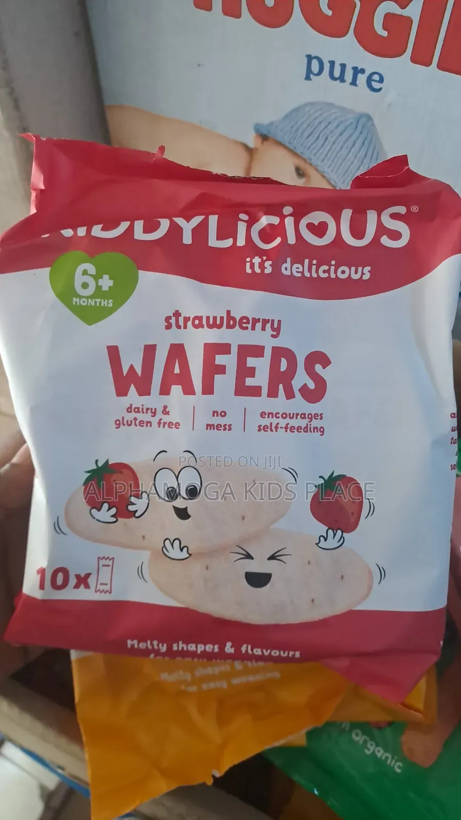 Kiddyilcous Wafers 6months 40g