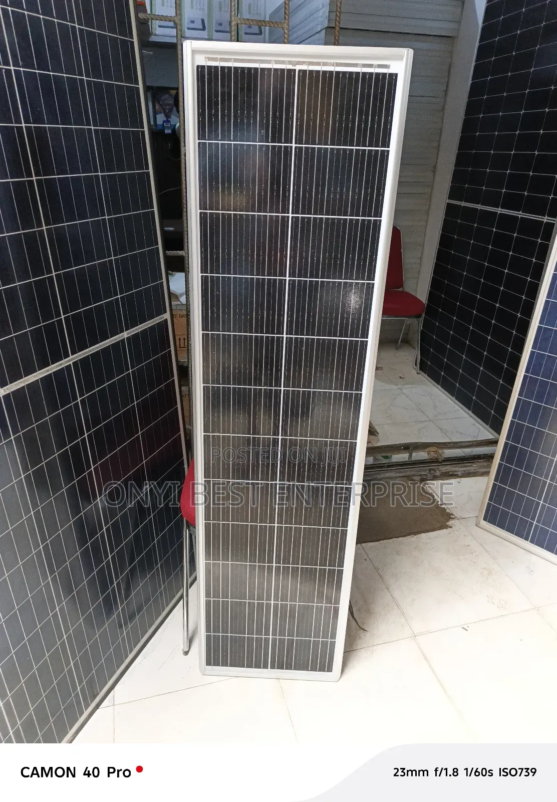 Wakatek Solar Streets Light 100wattages