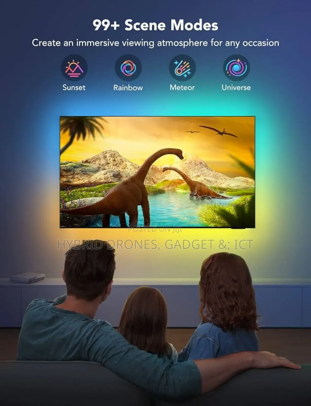  Tv Back Lighting Synchronize Room Cinema