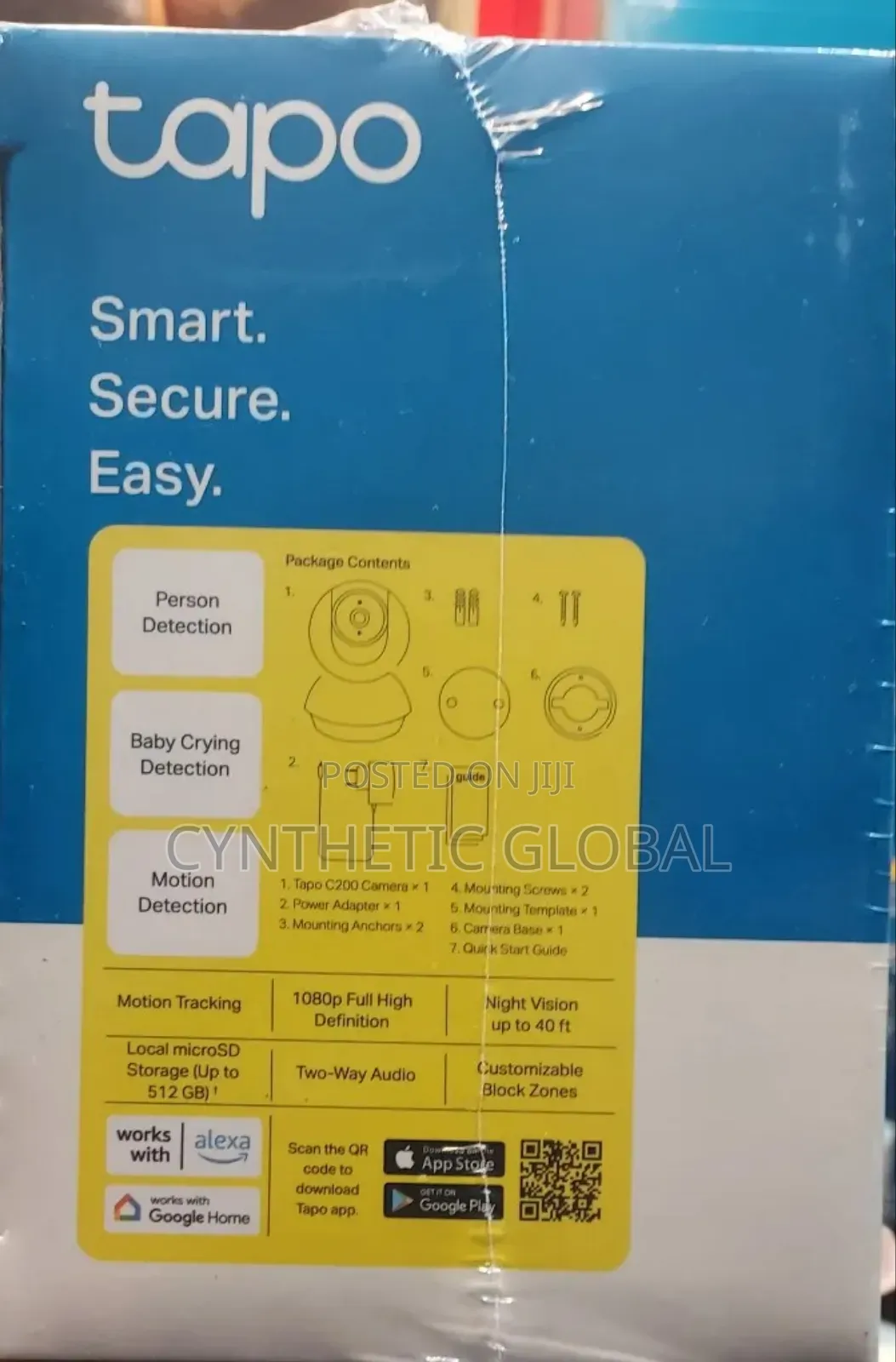 Tapo 2mp Indoor Wifi Security Camera