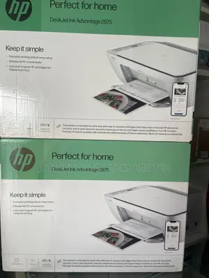 Hp Deskjet Ink Advantage 2875 3in1 Print,Scan,Copy Wireless
