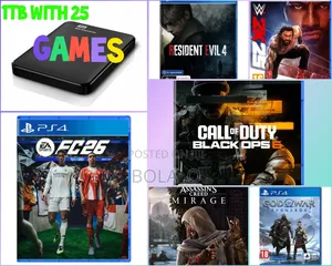 Fc 26(Fifa 26) and 25 Latest Games for Hacked Ps4