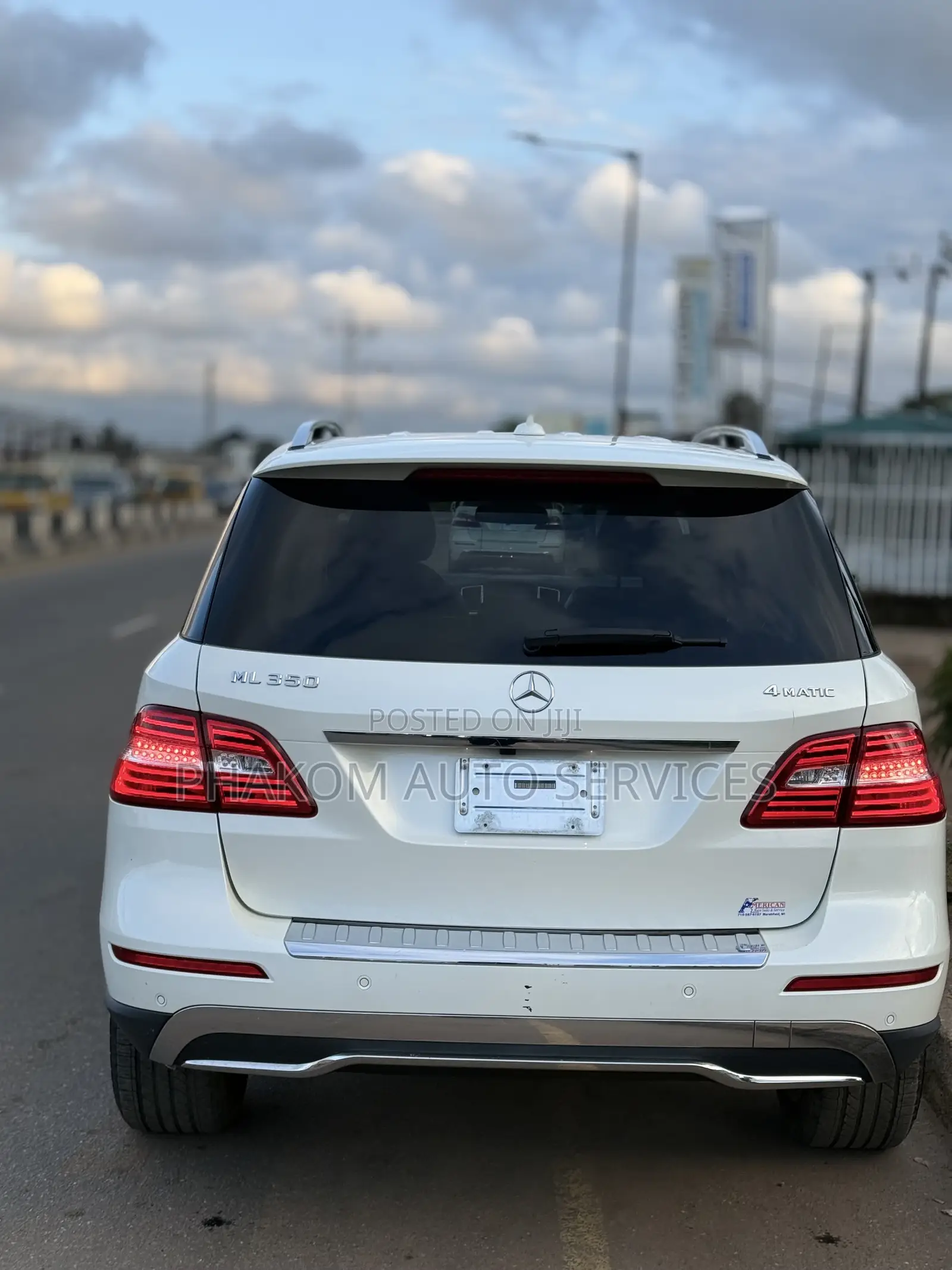Mercedes-Benz M Class ML 350 4Matic 2013 White