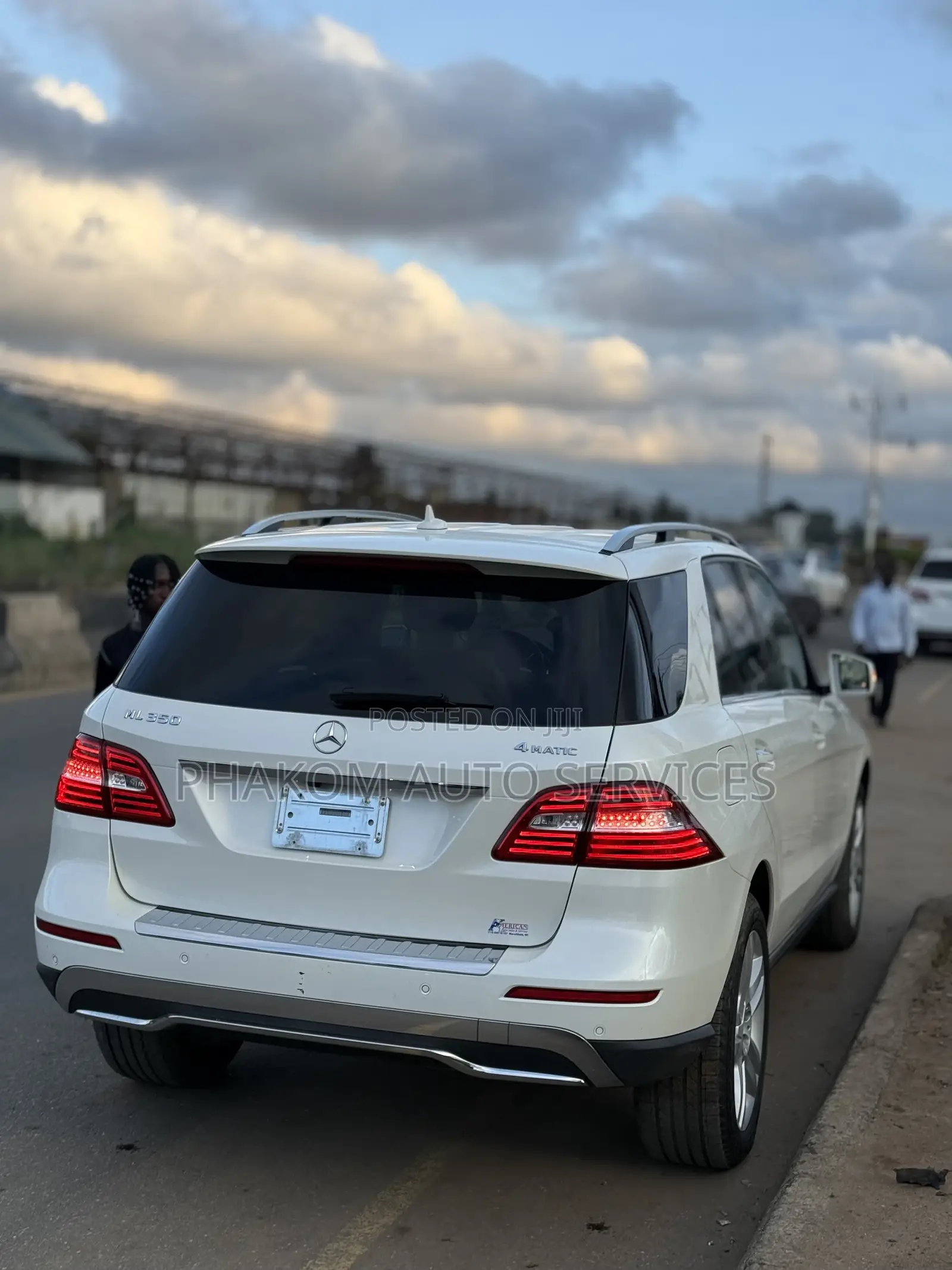 Mercedes-Benz M Class ML 350 4Matic 2013 White