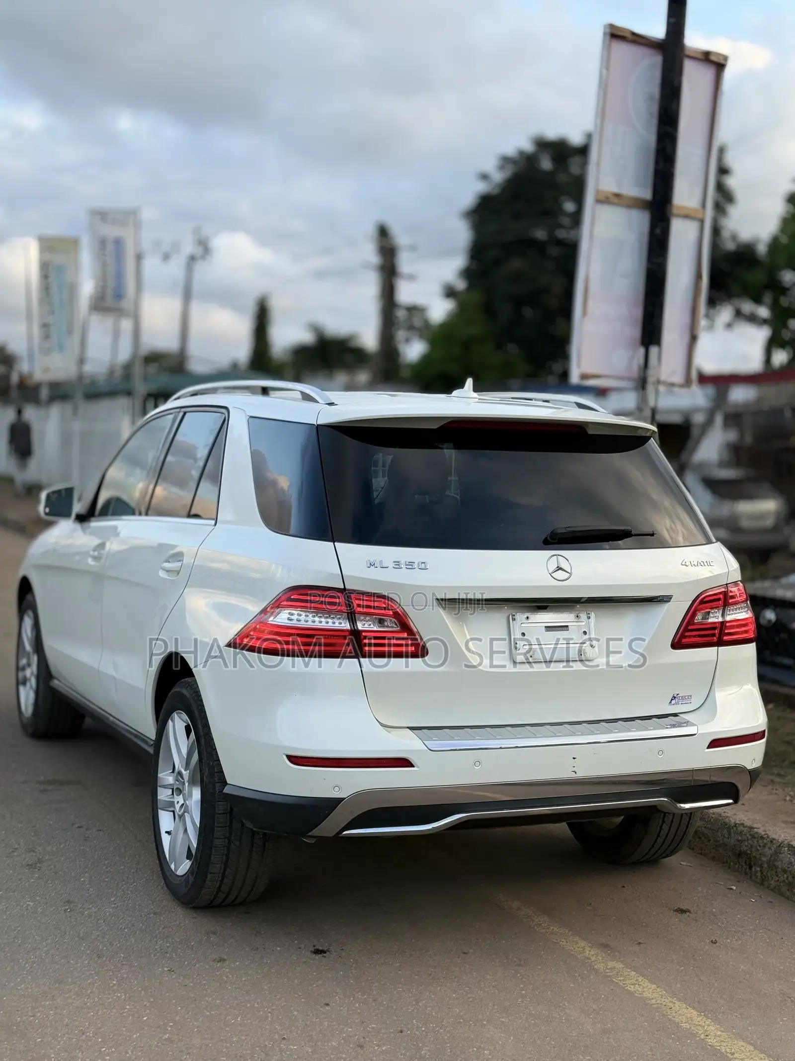 Mercedes-Benz M Class ML 350 4Matic 2013 White