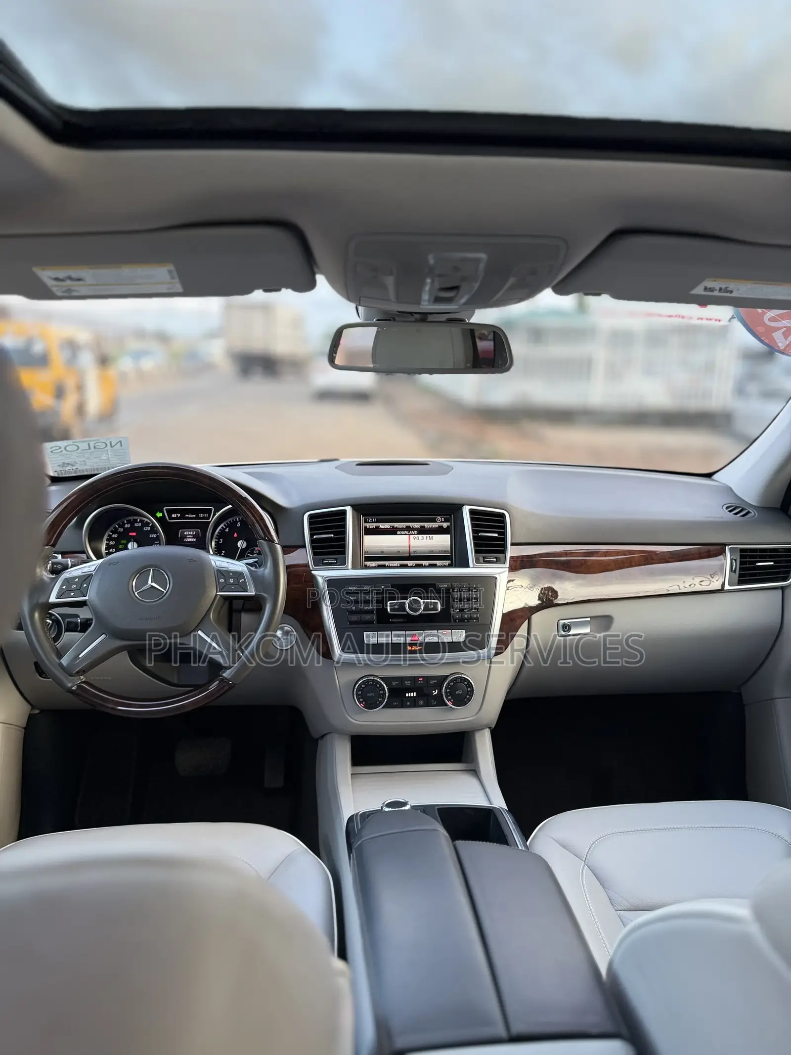 Mercedes-Benz M Class ML 350 4Matic 2013 White