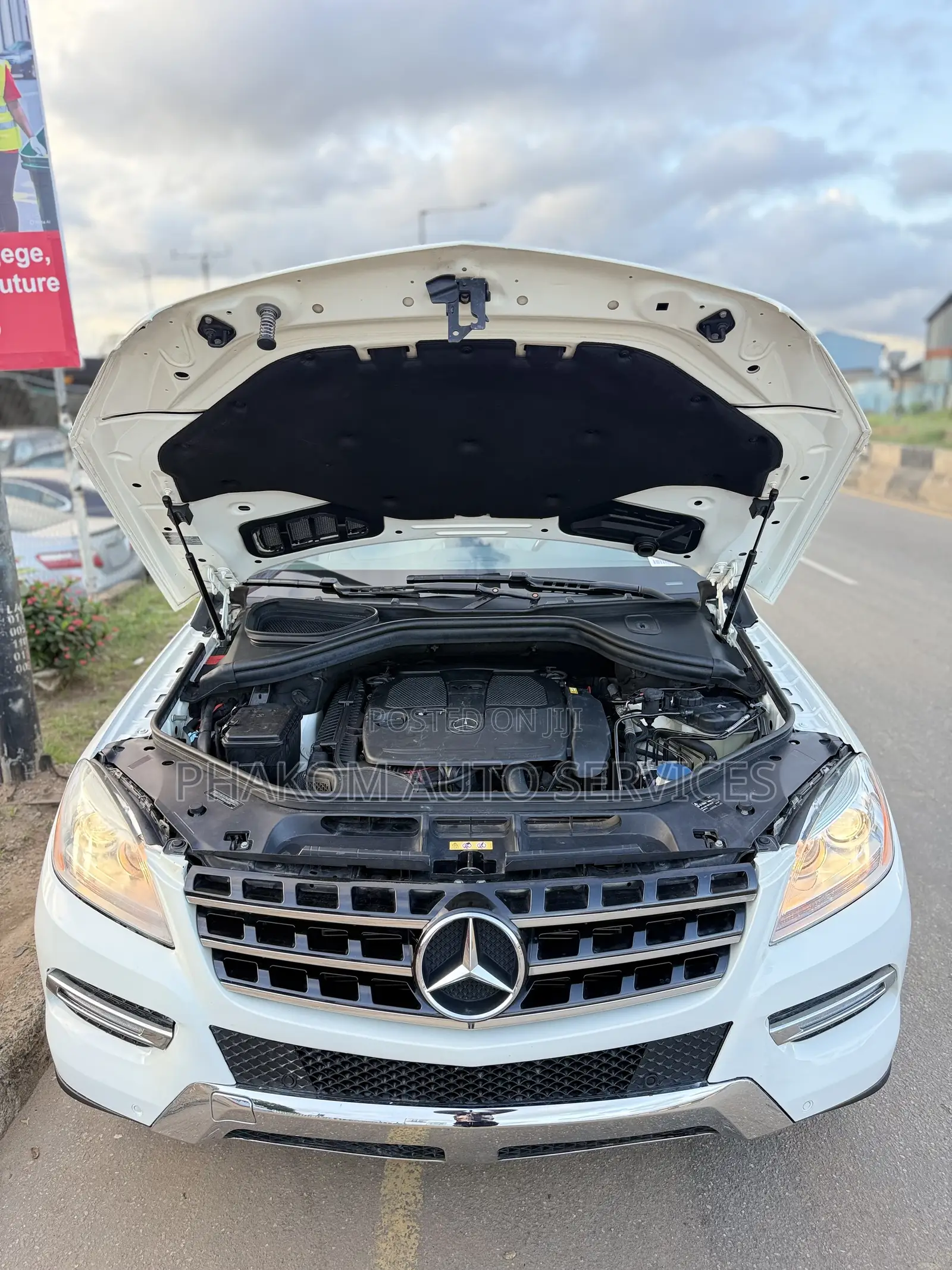 Mercedes-Benz M Class ML 350 4Matic 2013 White