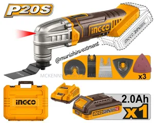 Ingco Lithium-ion Multi-tool. This Is A Cordless Oscillating Tool