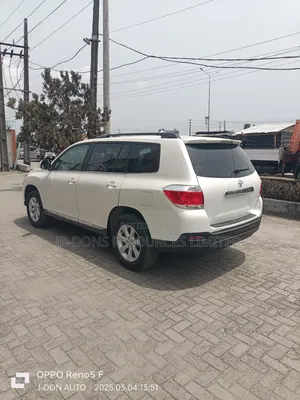 Toyota Highlander SE 3.5L 4WD 2013 White