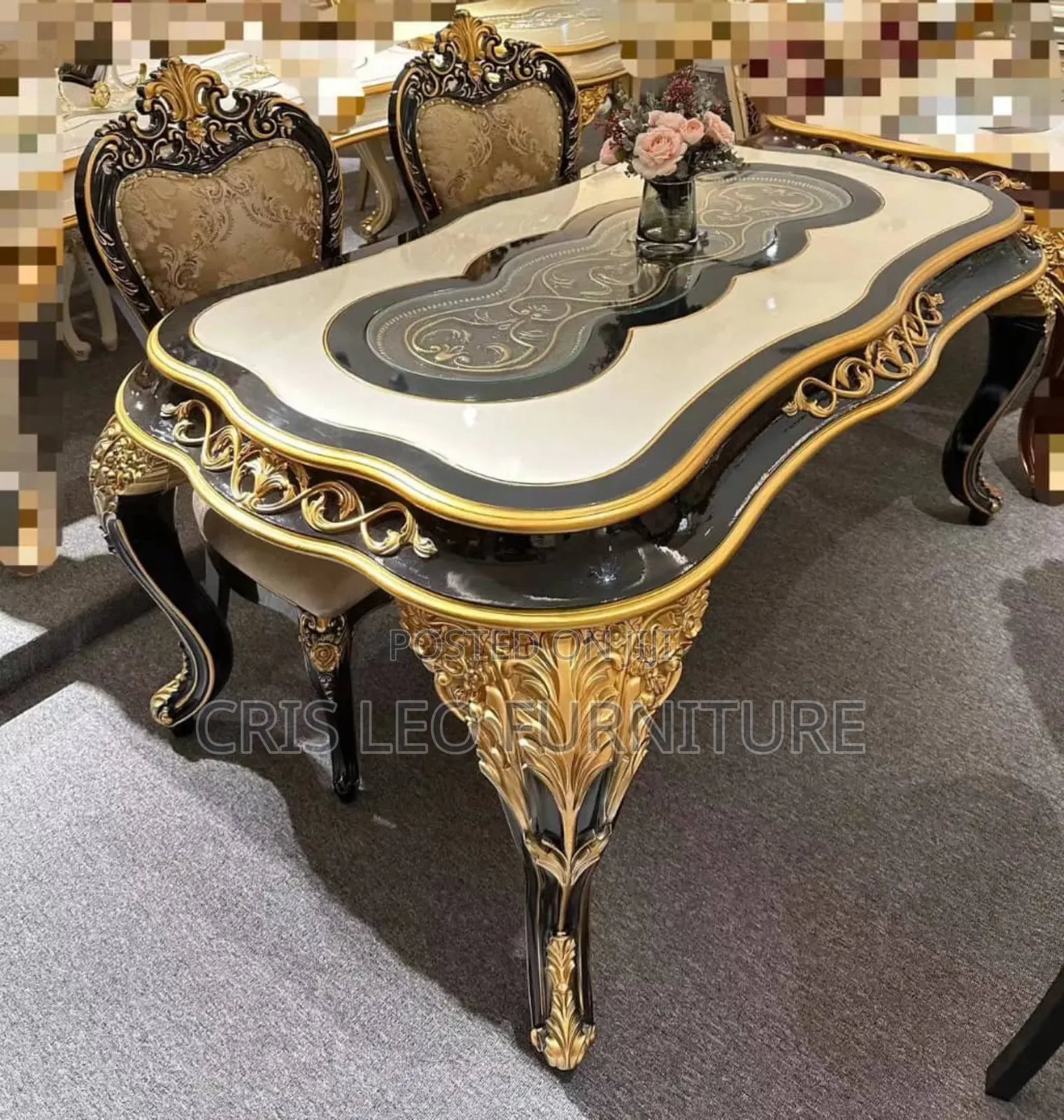 Complete Set of Dinning Table by 6 Seater