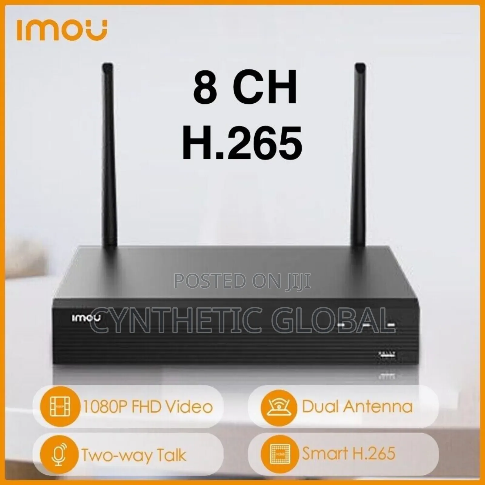 Dhi-Nvr1108hs-W-S2 Imou 8ch 2mp Wireless NVR