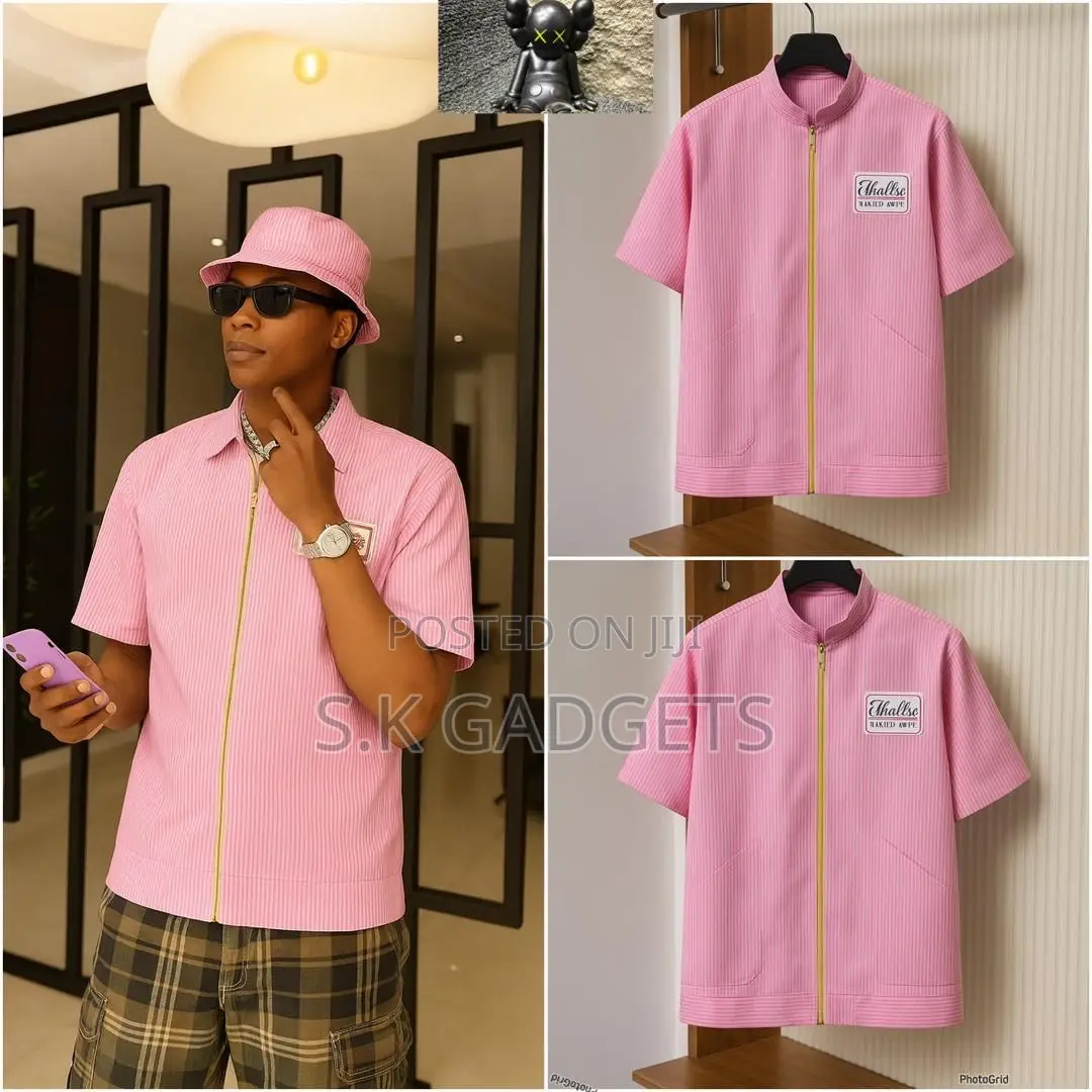 Luxury Shirt Zip Down
