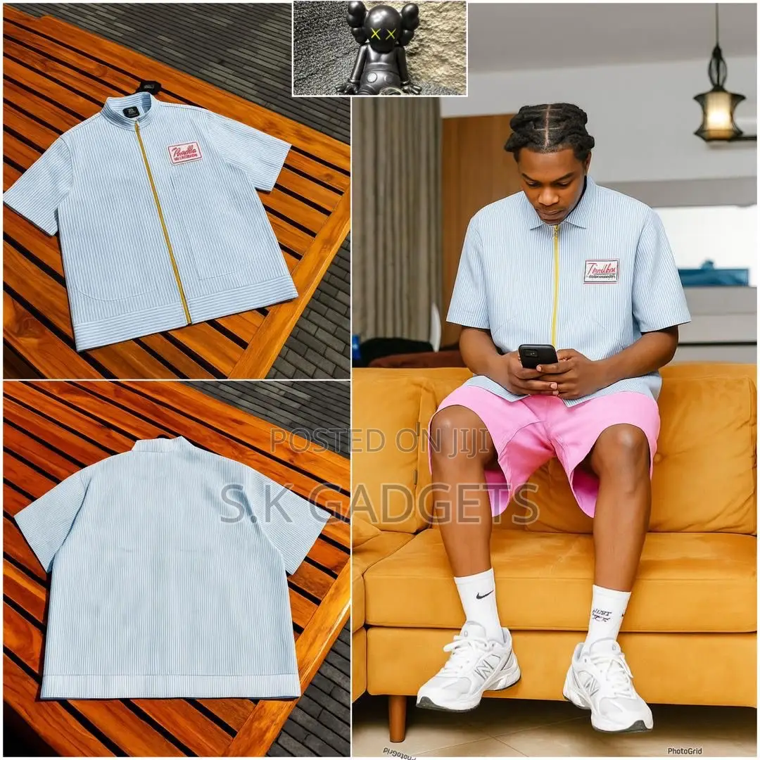 Luxury Shirt Zip Down