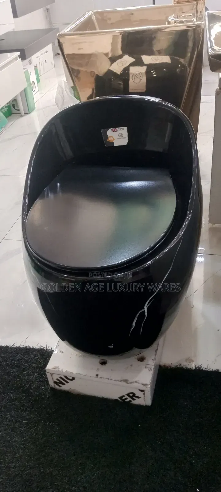 Marble Black Executive Wc