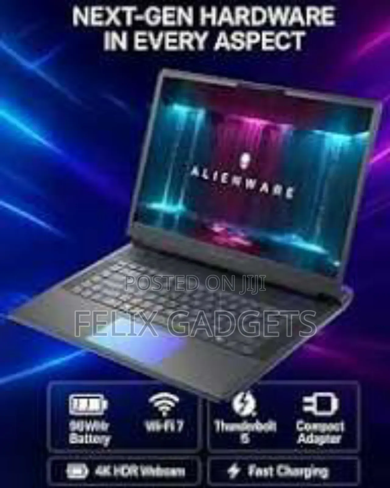 New Laptop Dell Alienware 18 Area-51 64GB Intel Core Ultra 9 SSD 2T