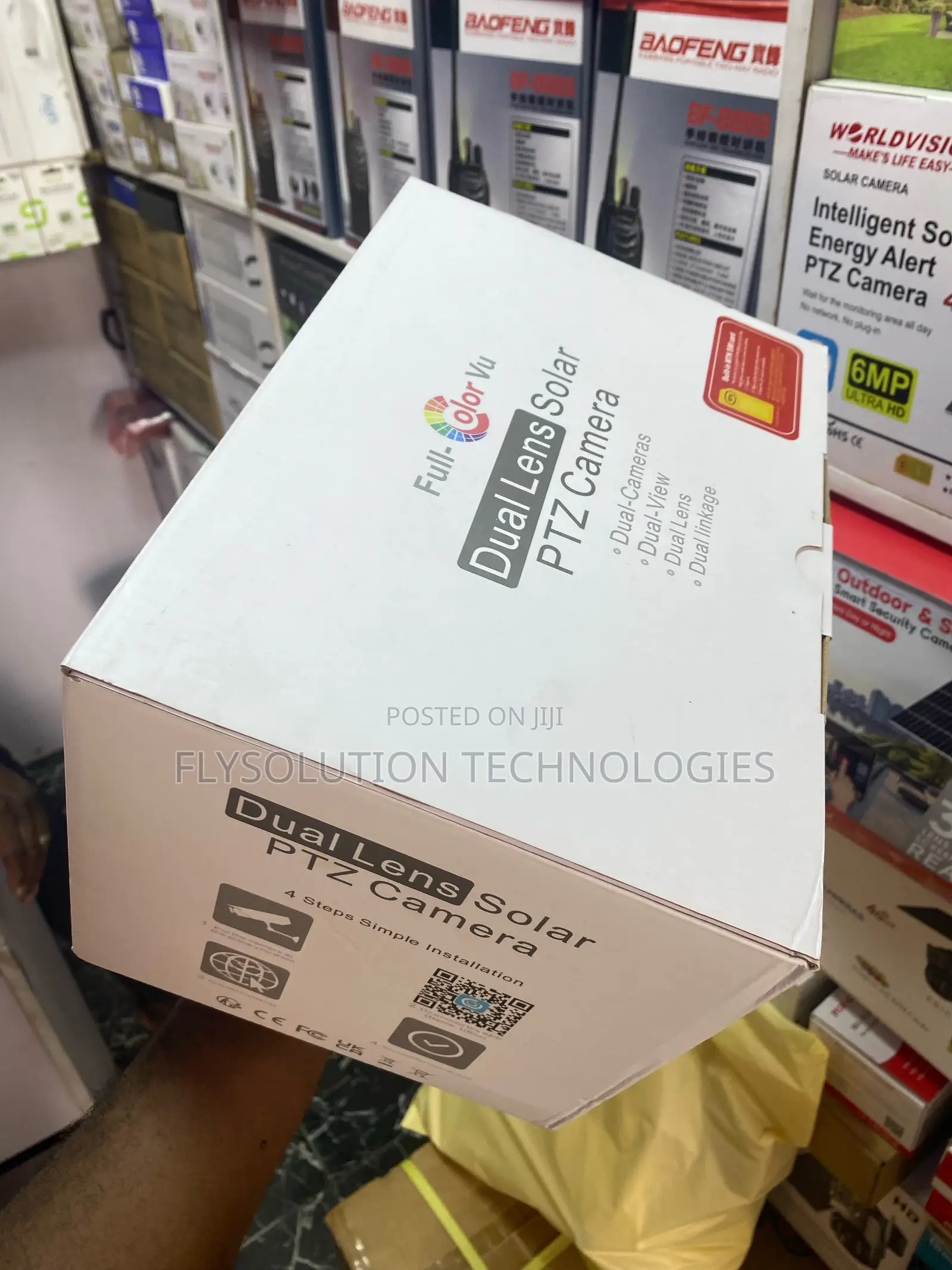 Megavision Hd 4g Lte Dual Lens Solar PTZ Ubox Camera