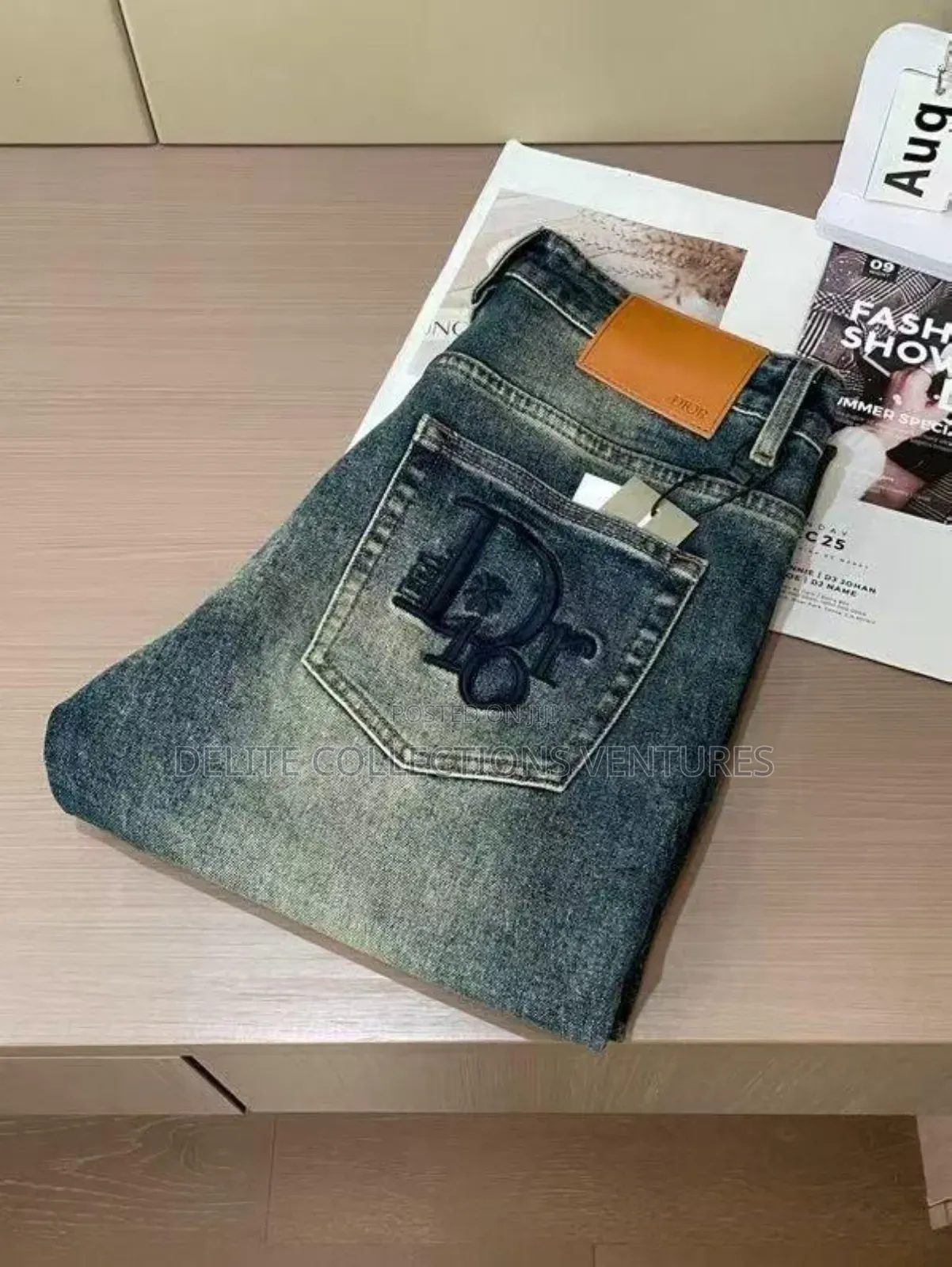 Premium Luxury Straight-Plain Jeans 
