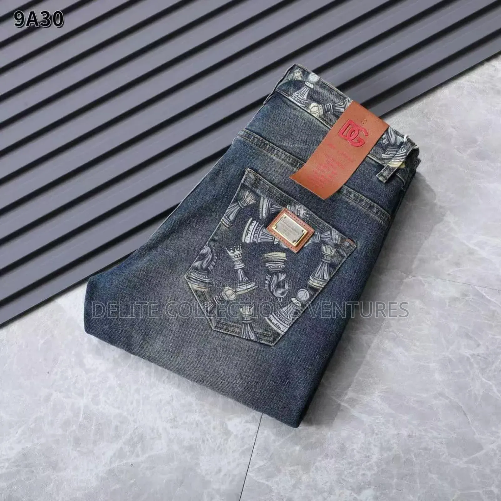 Premium Luxury Straight-Plain Jeans 