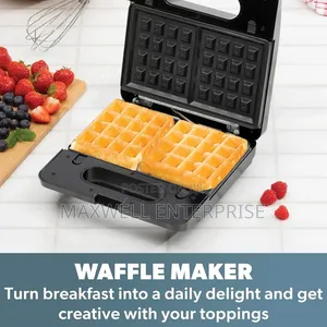 Daewoo 3-in-1 Snack Maker, Sandwich, Waffle Panini Press