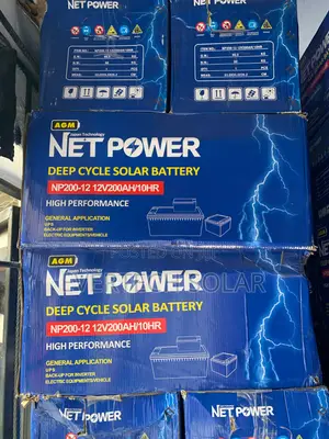 Netpower 200ahms Dry Cell Gel Battery 12v